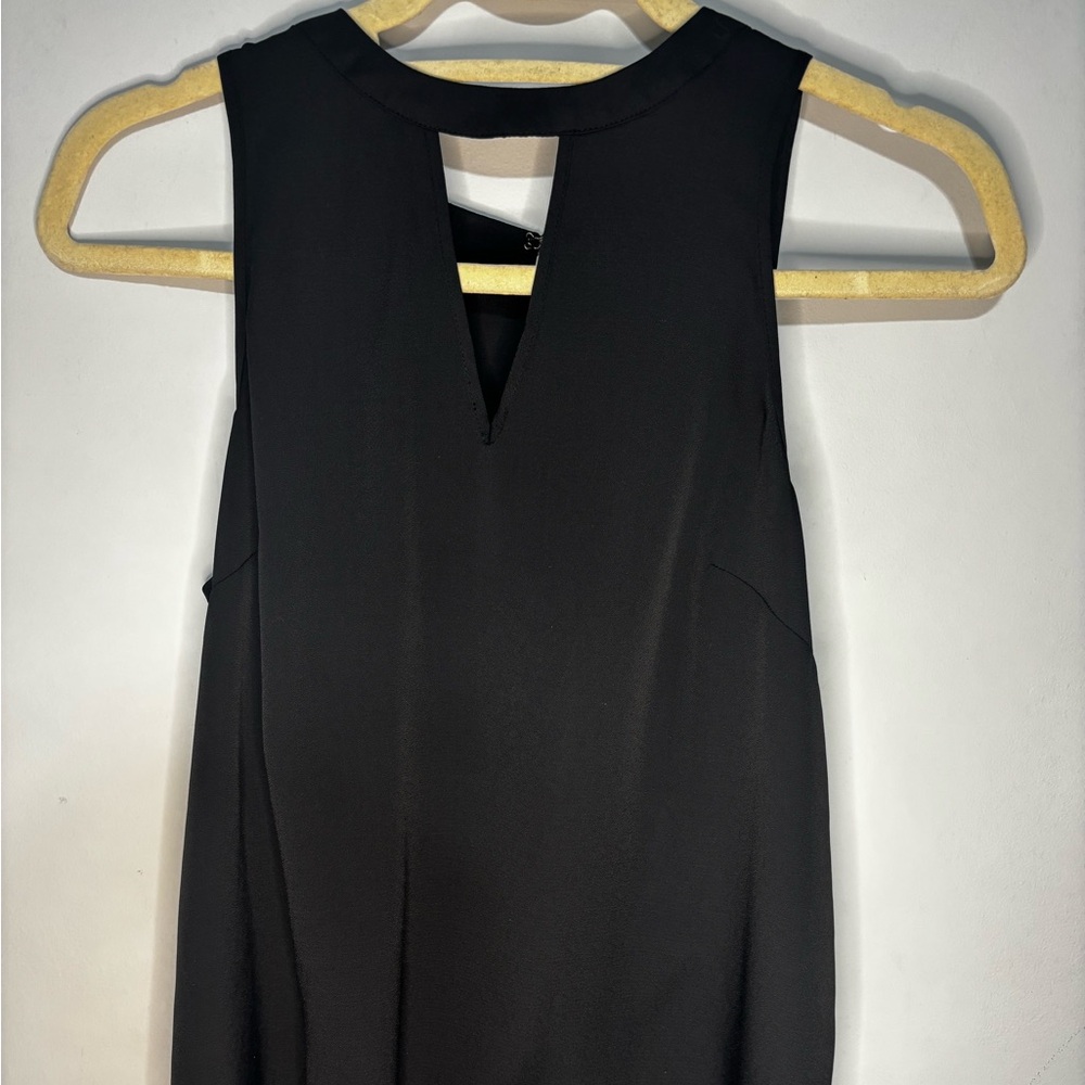 Guess Black V-Neck Blouse